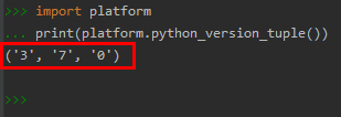 Python Versiyon Kontrol kod örnekleri