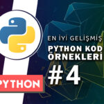 en iyi gelişmiş Python örnekleri 4