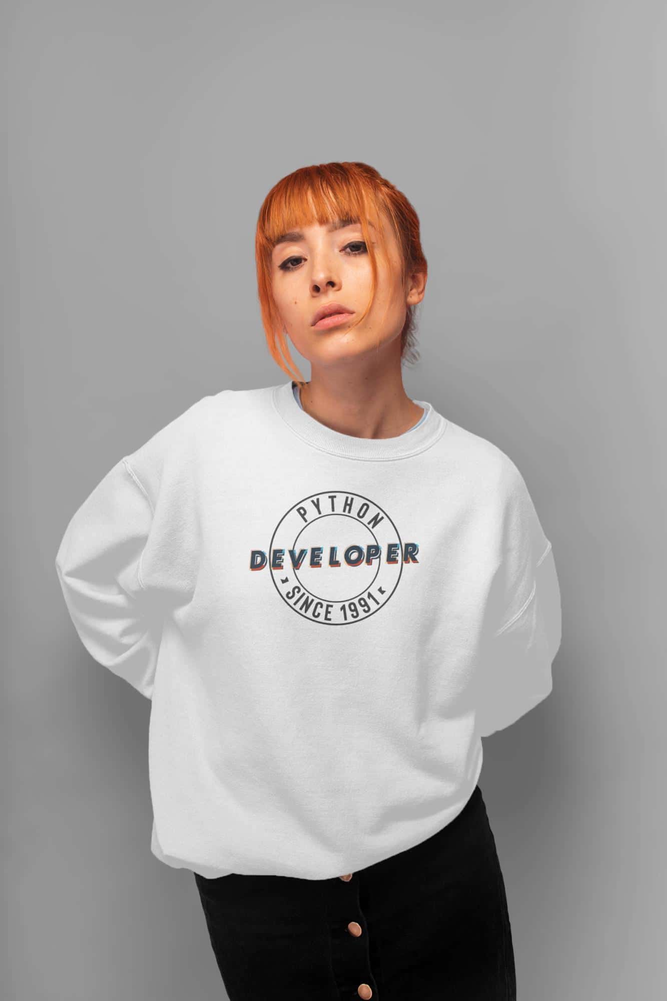 Python Developer Since 1991 Yazılımcı Sweatshirt
